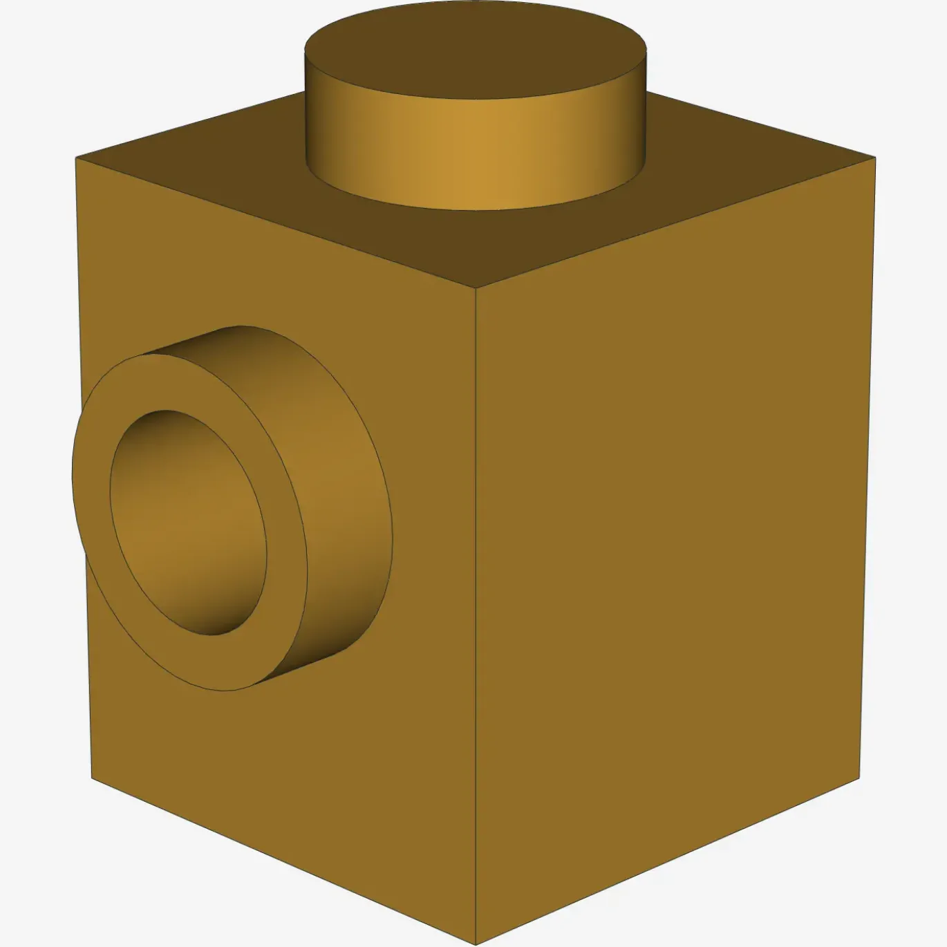 BRICK 1X1 W. 1 KNOB X 100