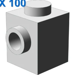 BRICK 1X1 W. 1 KNOB X 100