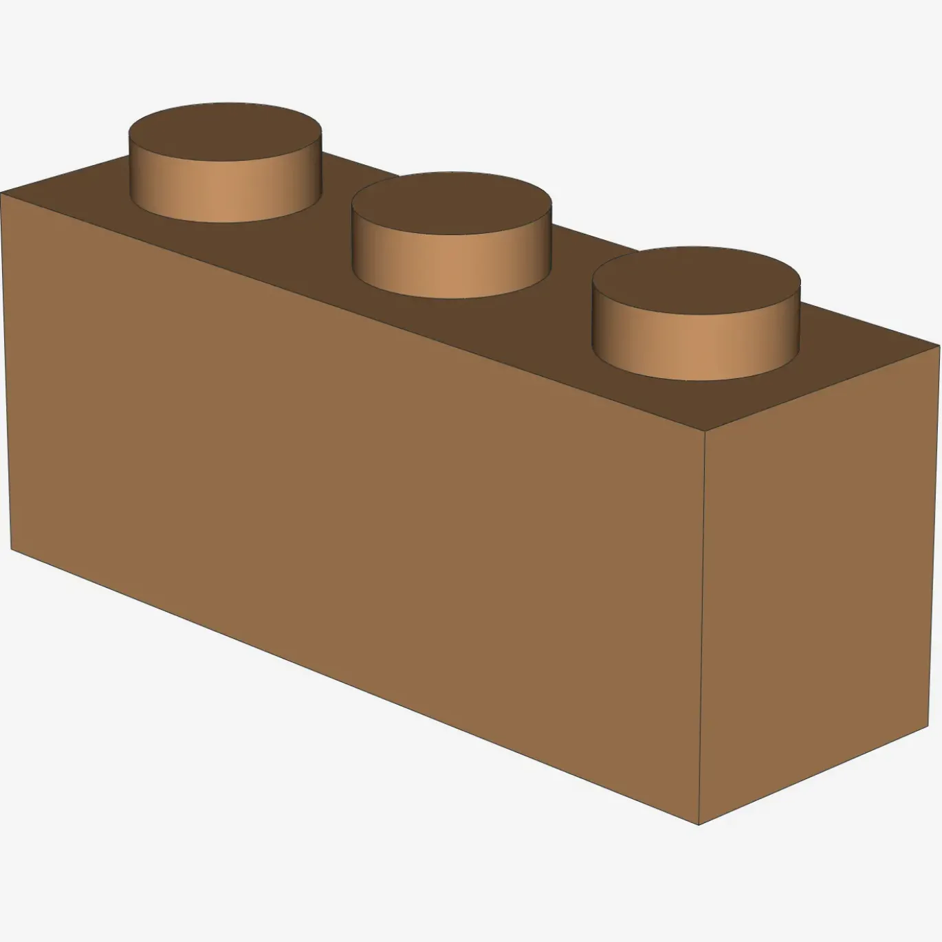 BRICK 1X3 X 50