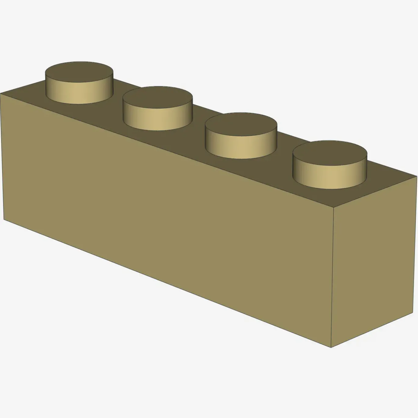 BRICK 1X4 X 25