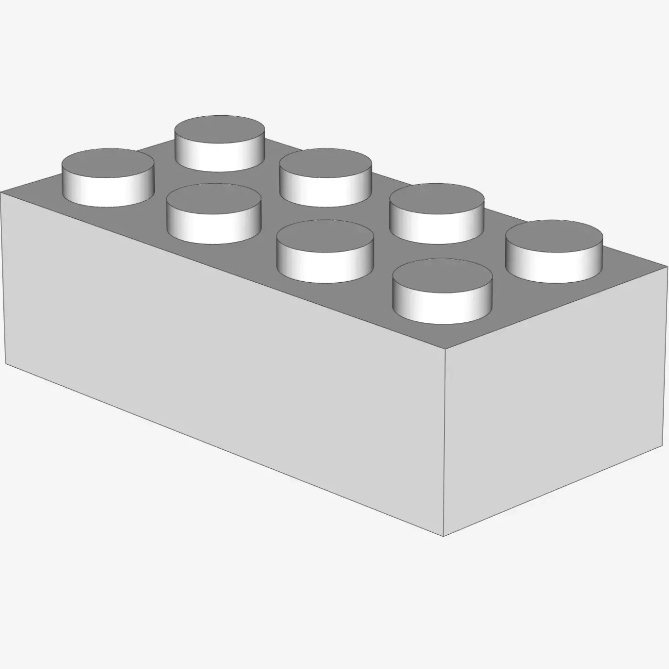 BRICK 2X4 X 20