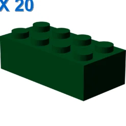 BRICK 2X4 X 20