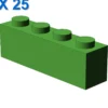BRICK 1X4 X 25
