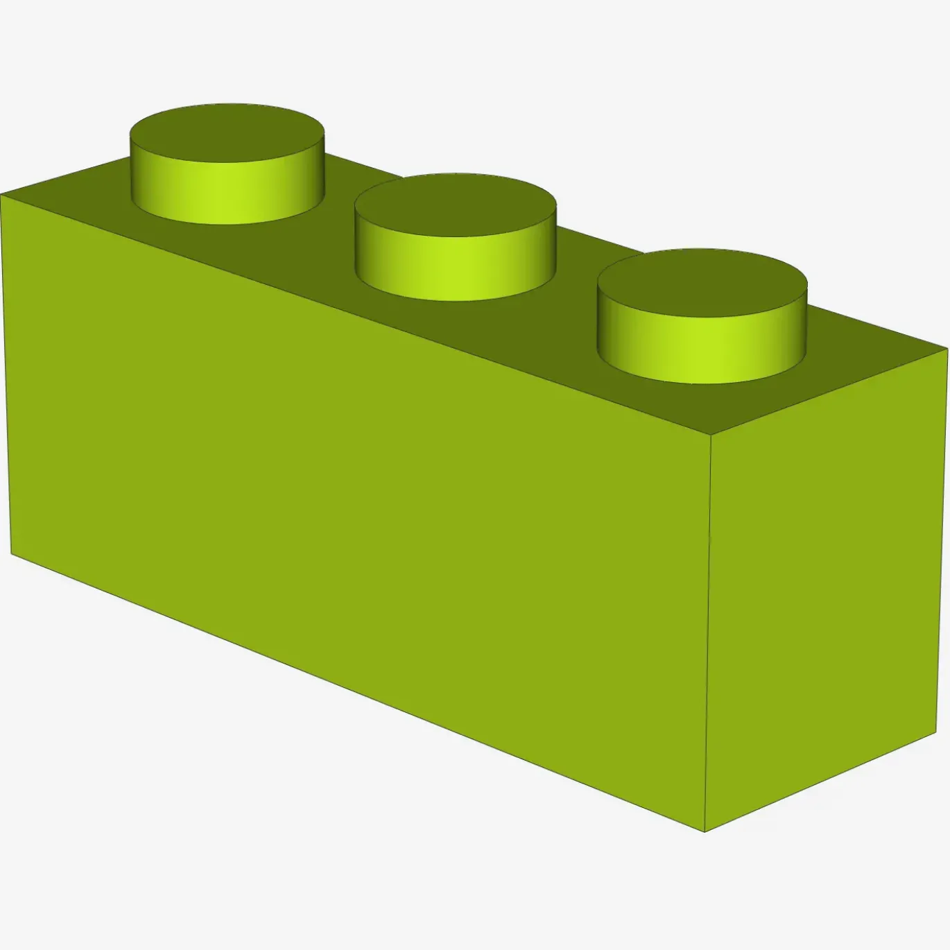 BRICK 1X3 X 50