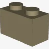 BRICK 1X2 X 50