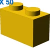 BRICK 1X2 X 50