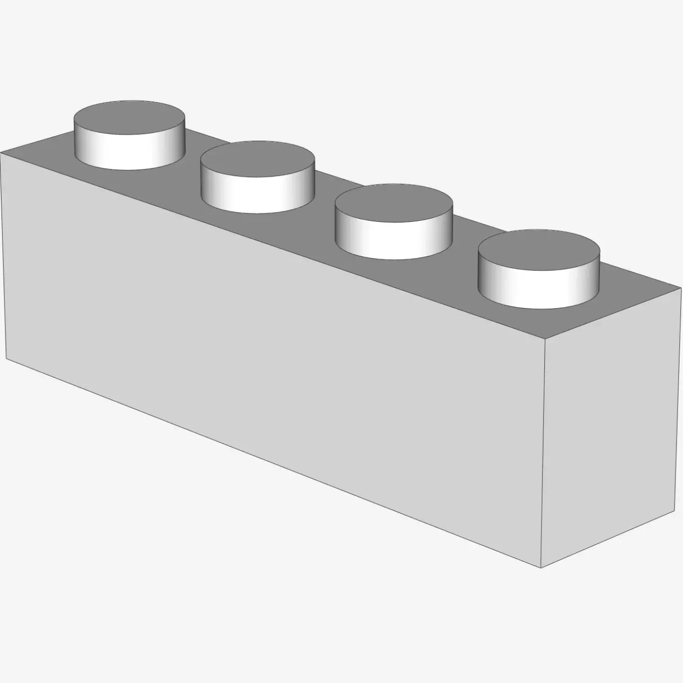 BRICK 1X4 X 25