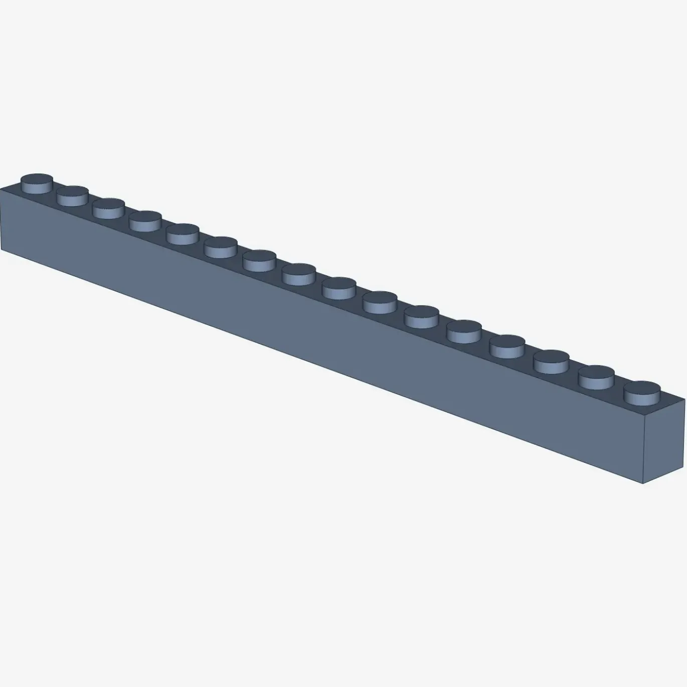 BRICK 1X16 X 10