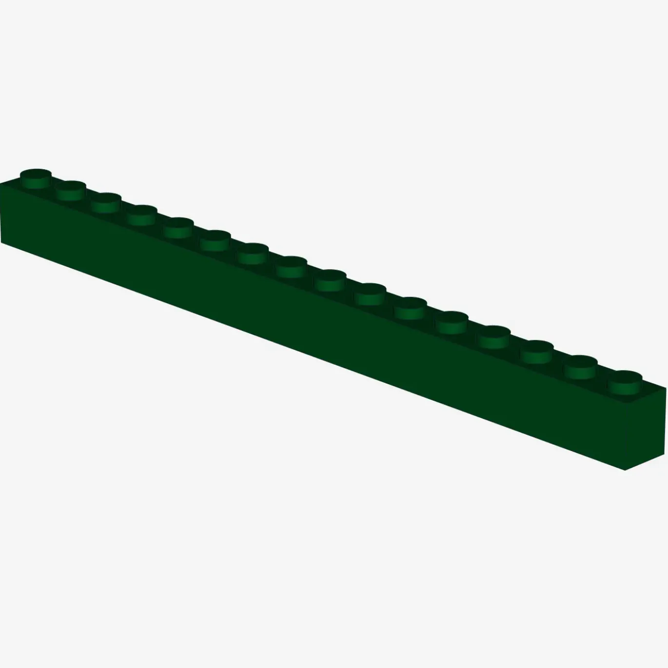 BRICK 1X16 X 10