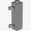 BRICK 1X1X3 W. 2 GRIP X 50