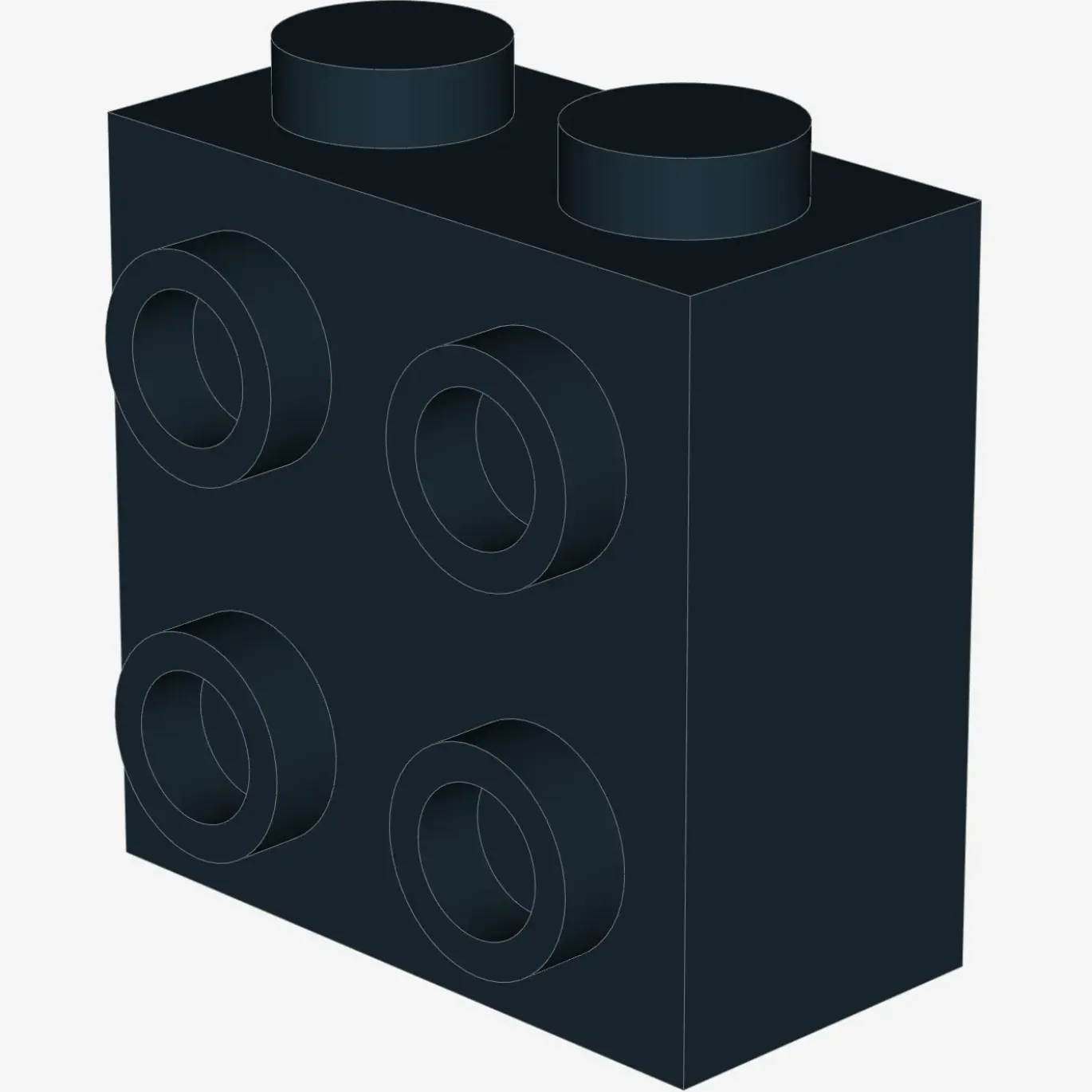 BRICK 1X2X1 2/3 W/4 KNOBS X 300