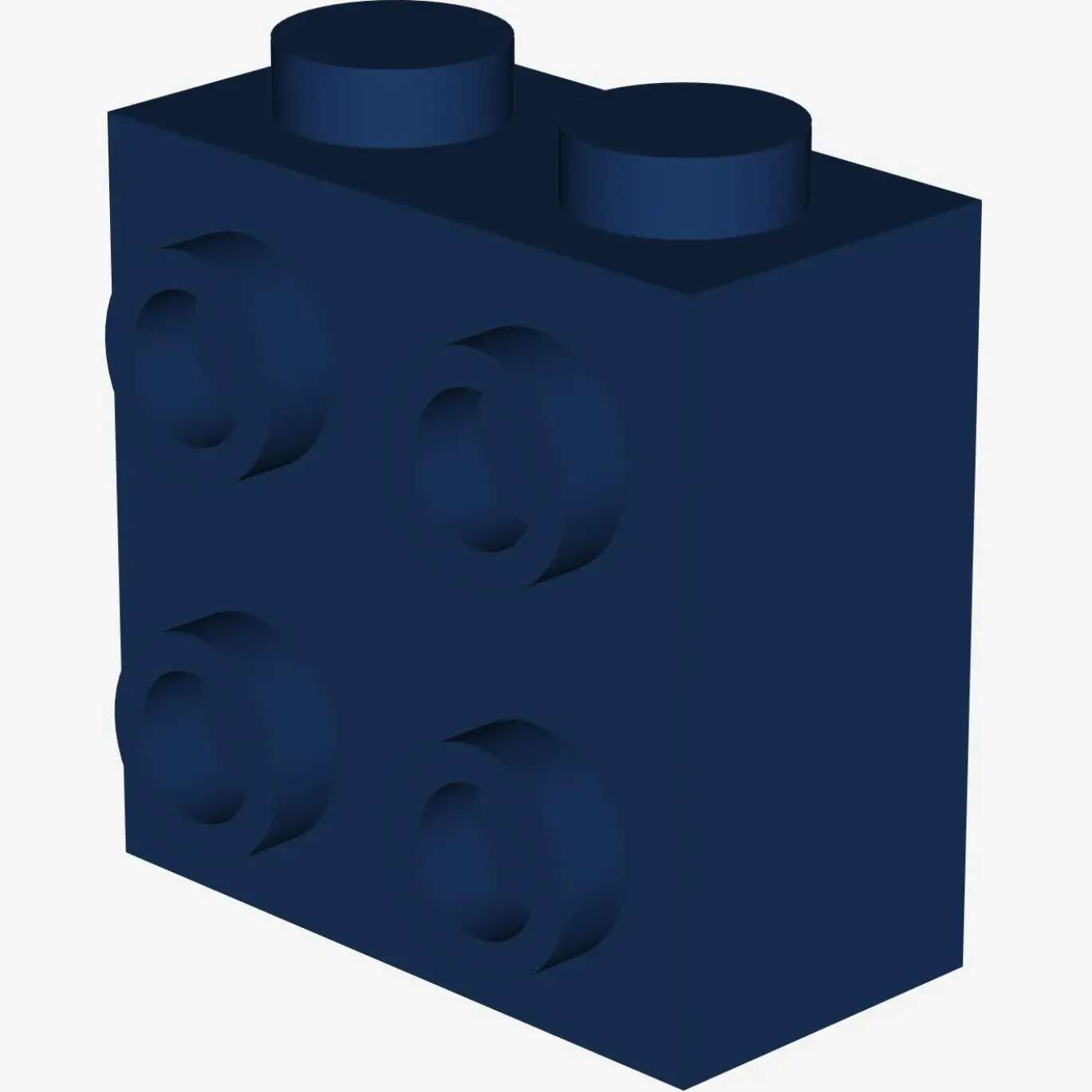 BRICK 1X2X1 2/3 W/4 KNOBS X 50