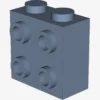 BRICK 1X2X1 2/3 W/4 KNOBS X 50