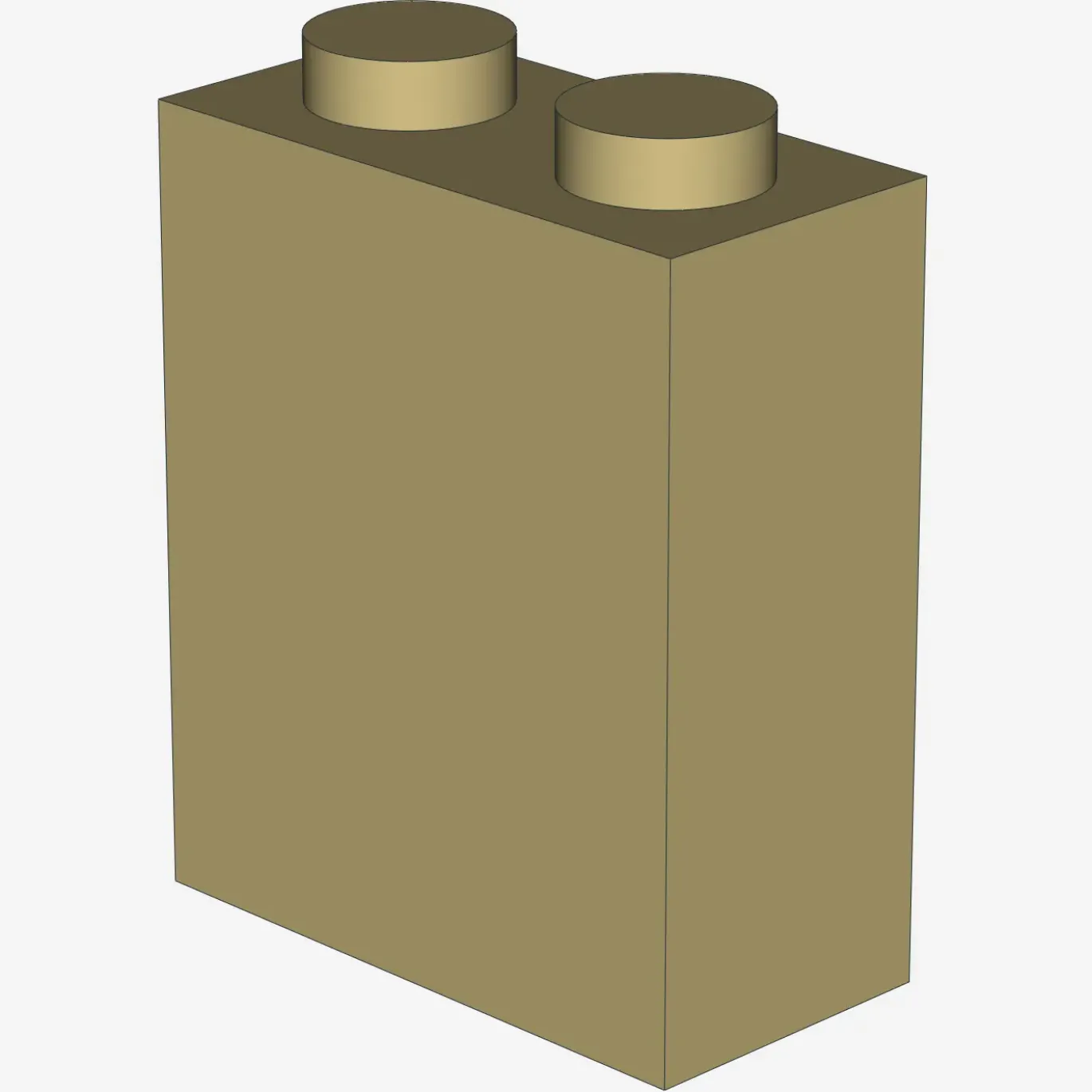 BRICK 1X2X2 X 50