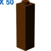 BRICK 1X1X3 X 50