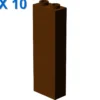 BRICK 1X2X5 X 10