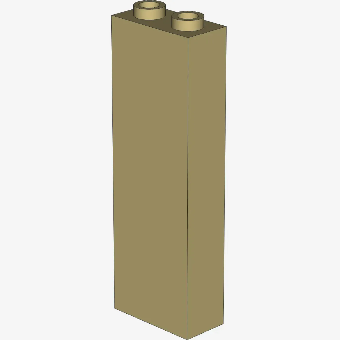 BRICK 1X2X5 X 10