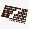 Brix Große Plates, gemischt, braun (Reddish Brown)