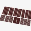 Brix Lange Plates, gemischt, dunkelrot (Dark Red)