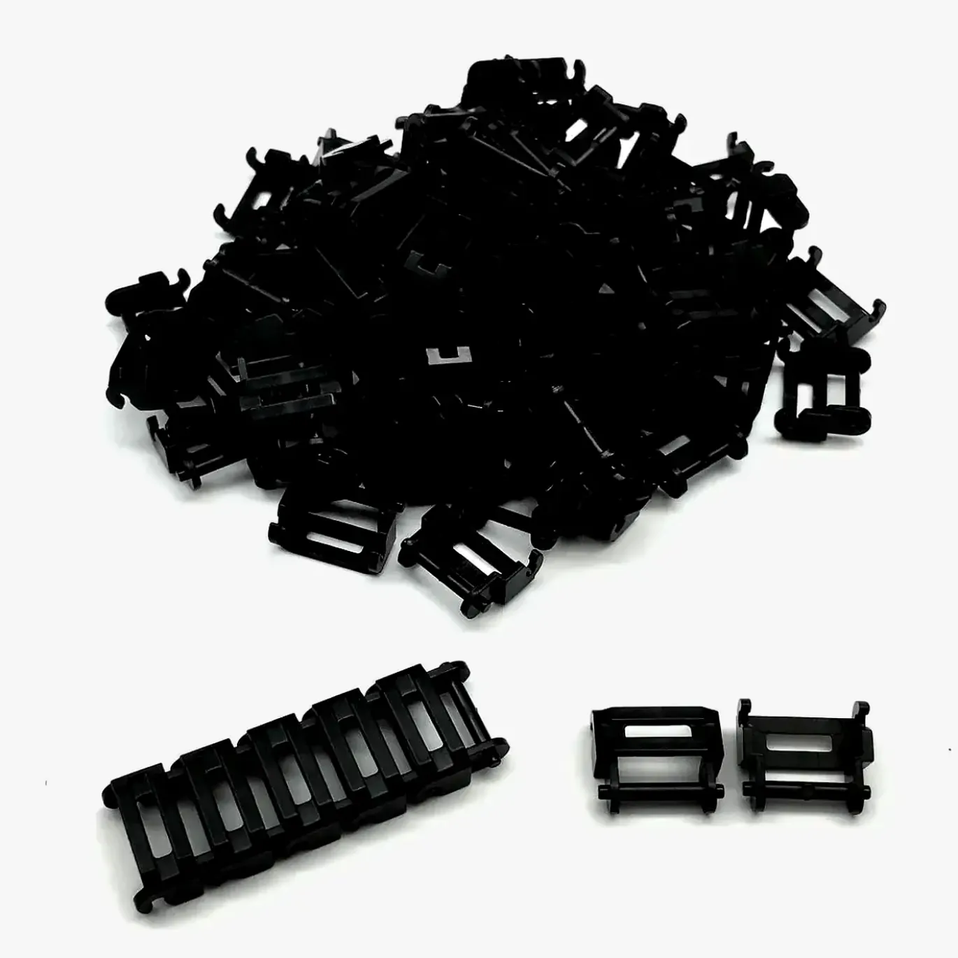 Brix Panzerketten 1 1/2 breit, schwarz (100st.)