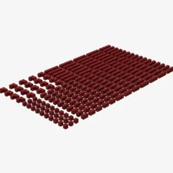 Brix 200 Stück, 1er Steine gemischt, Dark Red