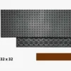 Brix 32x32 Plate, braun (Reddish Brown)