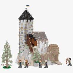 Burg Blaustein Bergfried Erweiterung (Mini Blocks)