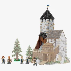Burg Blaustein Bergfried Erweiterung (Mini Blocks)