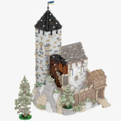 Burg Blaustein Bergfried Erweiterung (Mini Blocks)