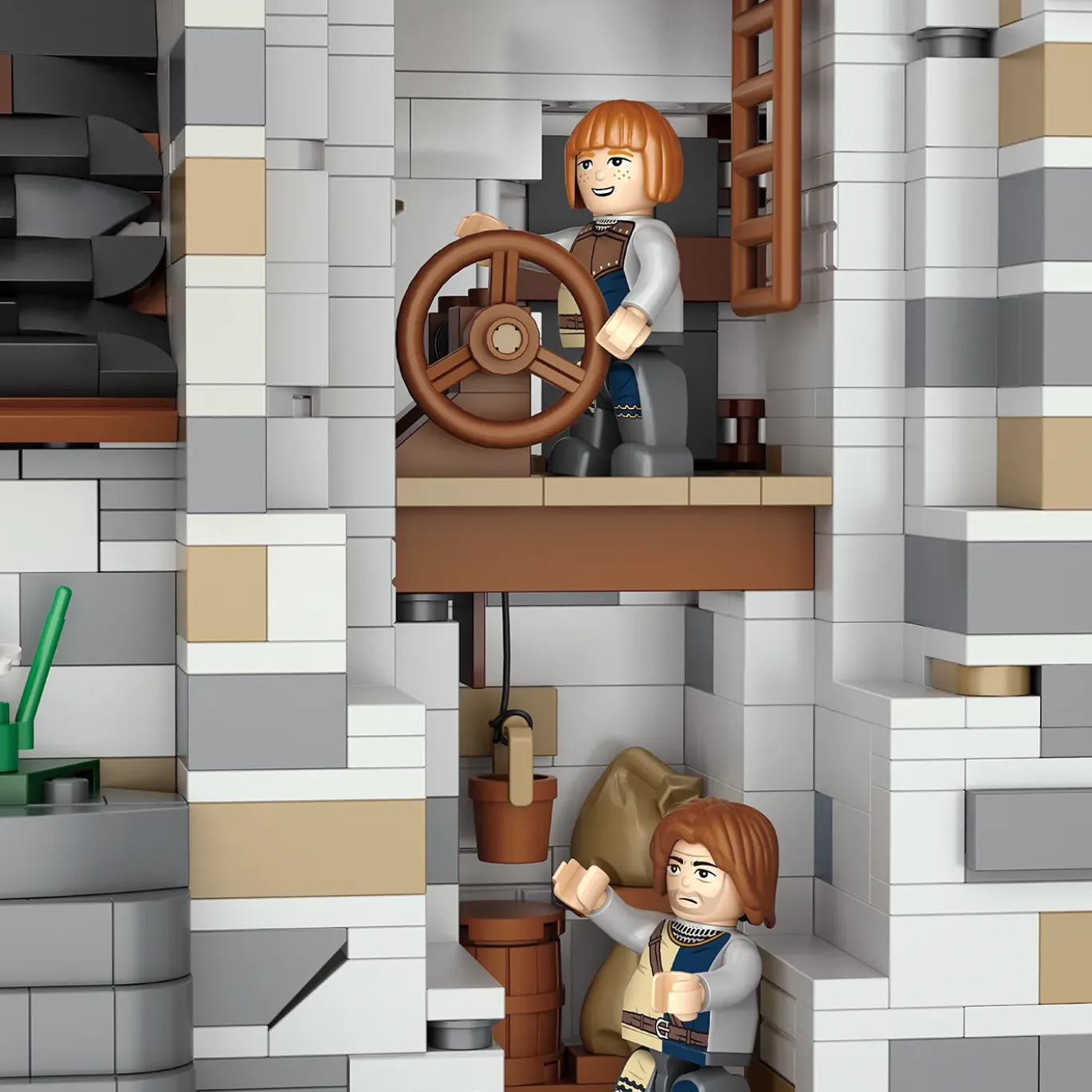 Burg Blaustein Bergfried Erweiterung (Mini Blocks)