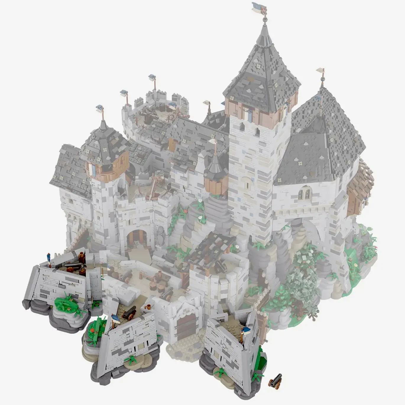 Burg Blaustein: Festungsspitzen 3-in-1-Set