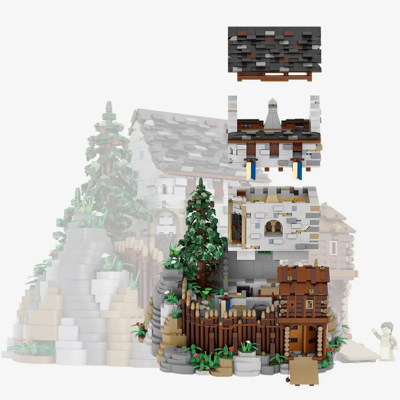 Burg Blaustein (mini blocks)