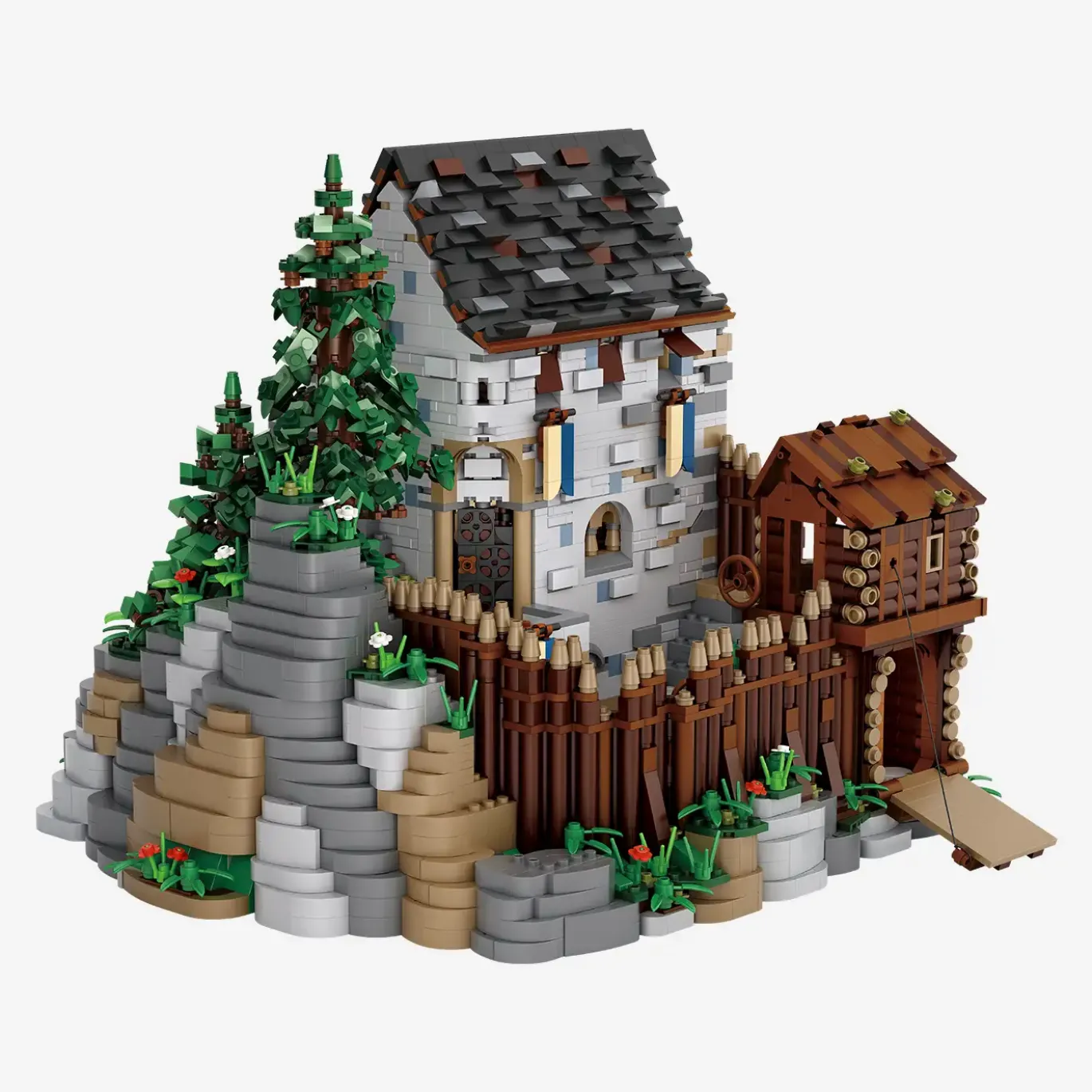 Burg Blaustein (mini blocks)