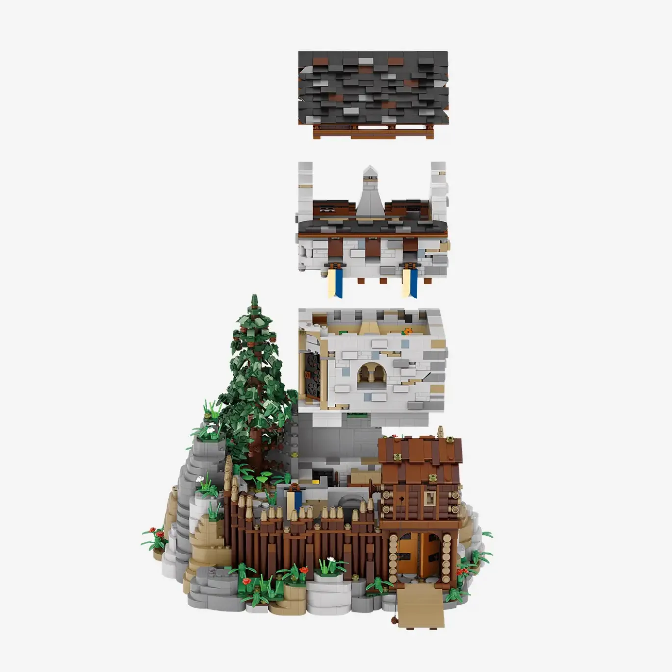 Burg Blaustein (mini blocks)