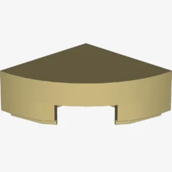 1/4 CIRCLE TILE 1X1 X 200
