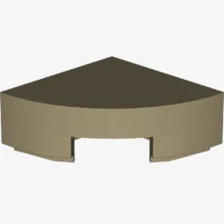 1/4 CIRCLE TILE 1X1 X 200