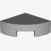 1/4 CIRCLE TILE 1X1 X 200