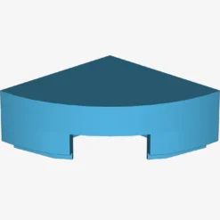1/4 CIRCLE TILE 1X1 X 200