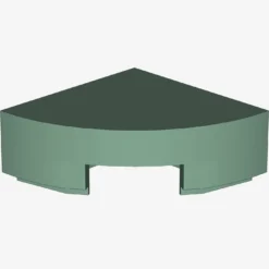 1/4 CIRCLE TILE 1X1 X 200