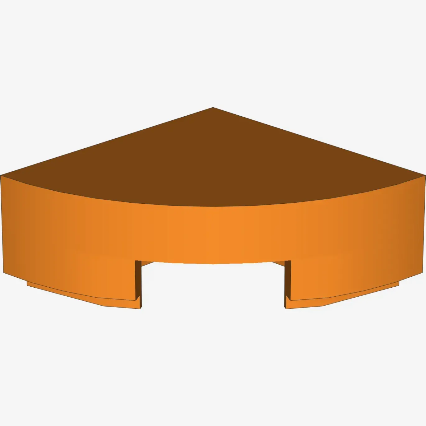 1/4 CIRCLE TILE 1X1 X 200
