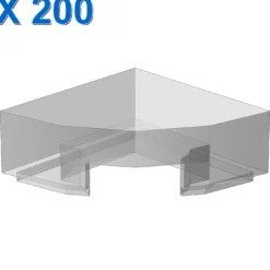 1/4 CIRCLE TILE 1X1 X 200