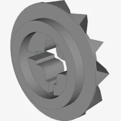 CONICAL WHEEL Z12 X 100