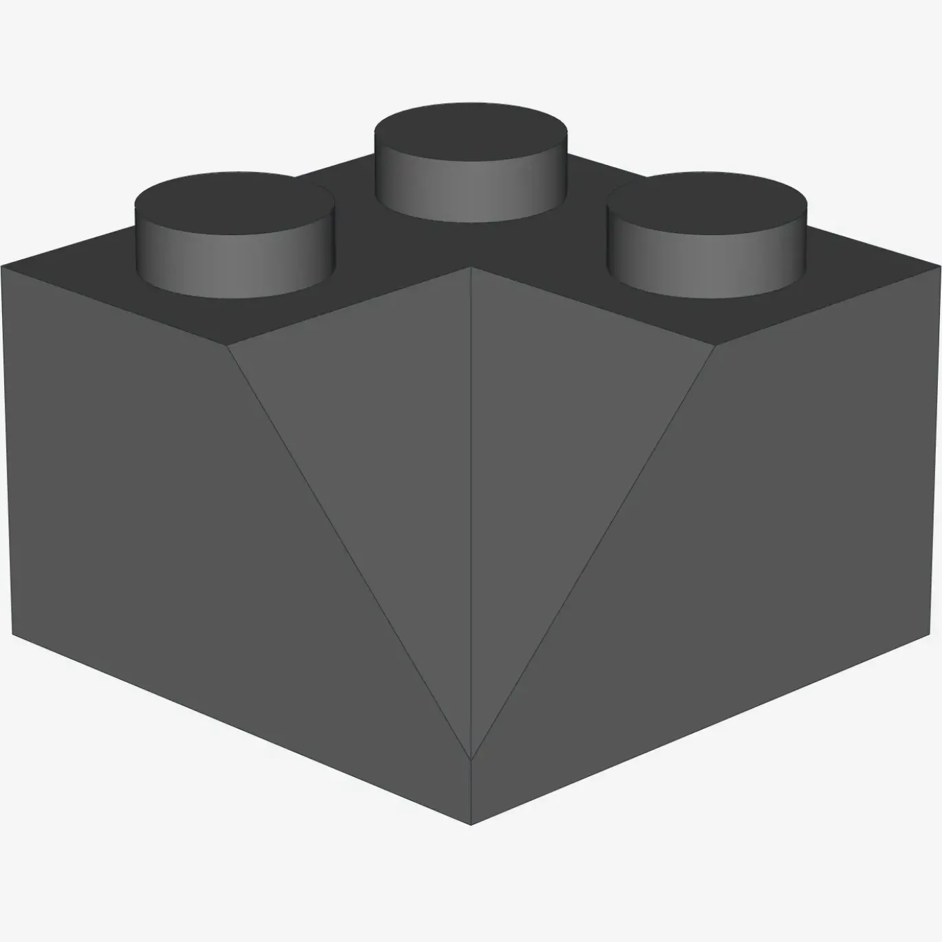 CORNER BRICK 2X2/45° INSIDE X 300