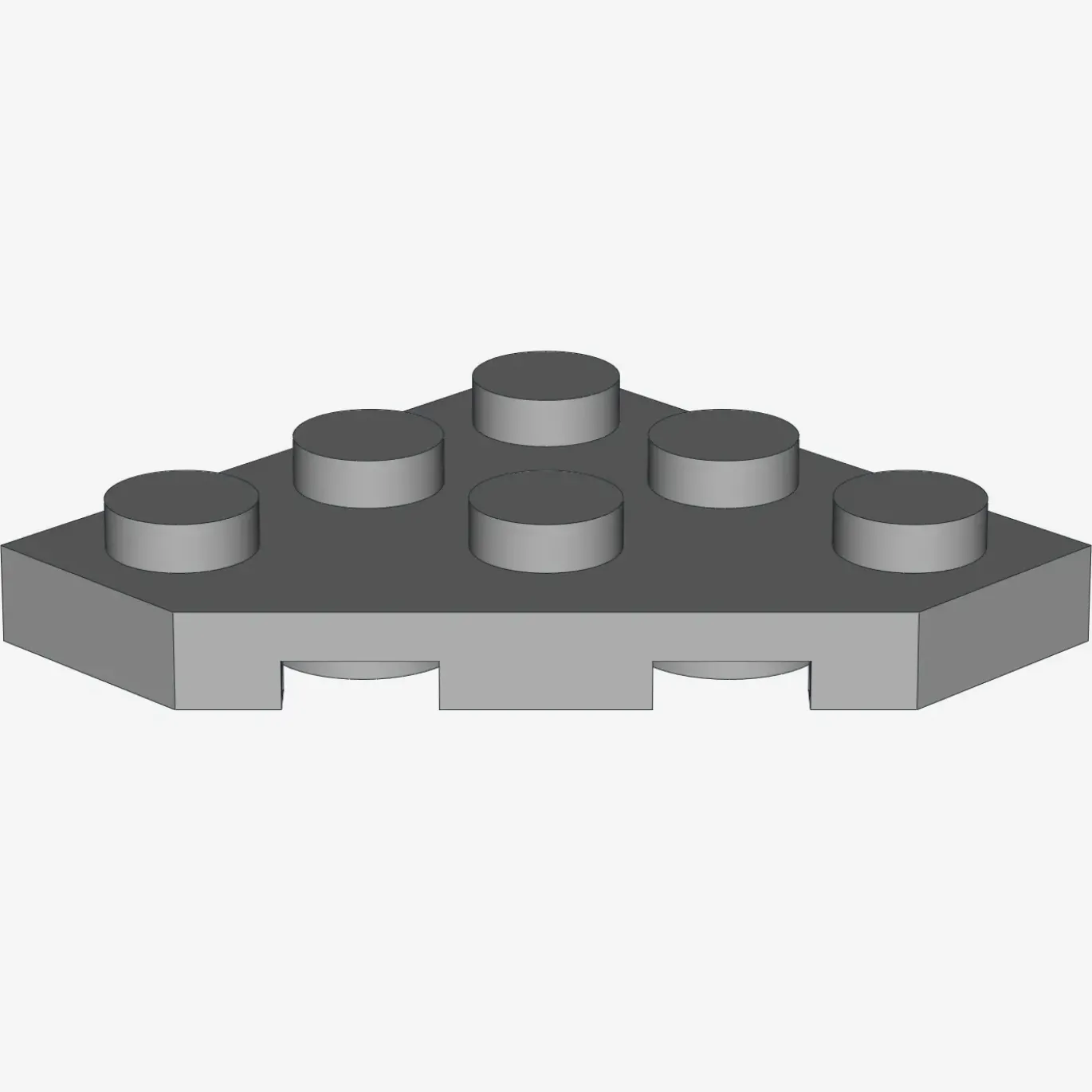 CORNER PLATE 45 DEG. 3X3 X 300