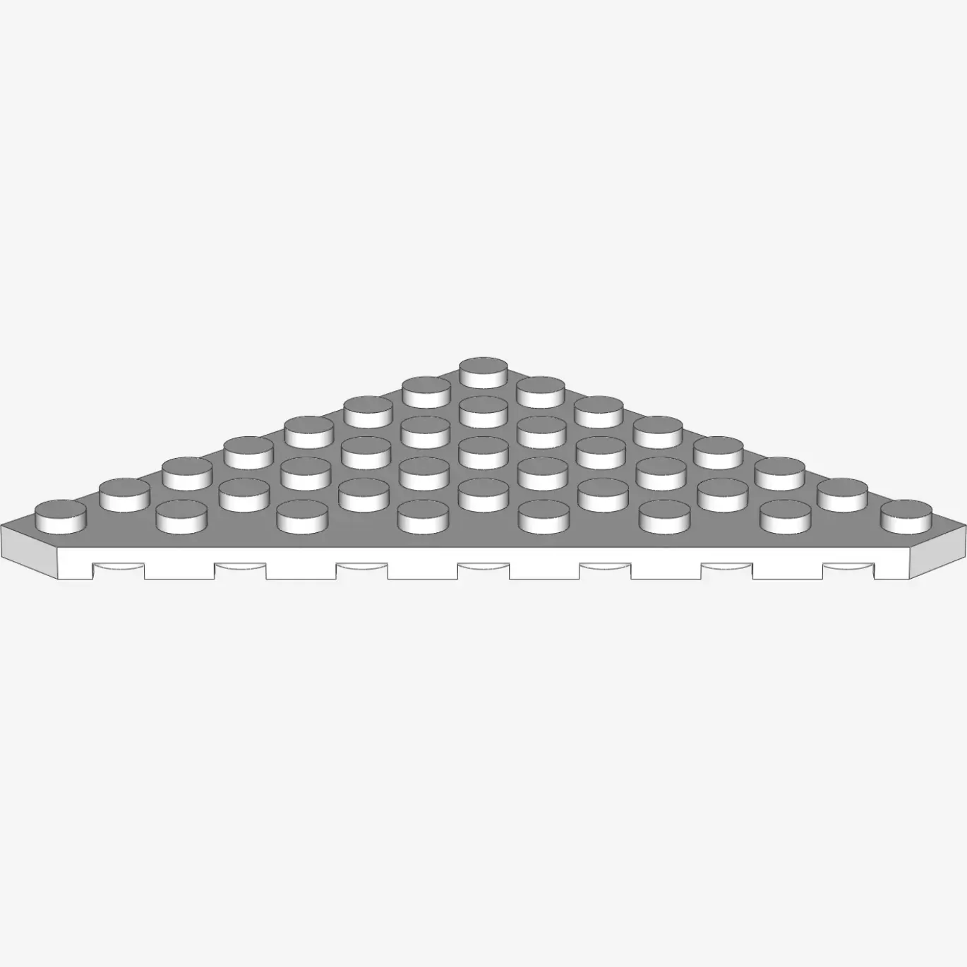 CORNER PLATE 45 DEG. 8X8 X 10