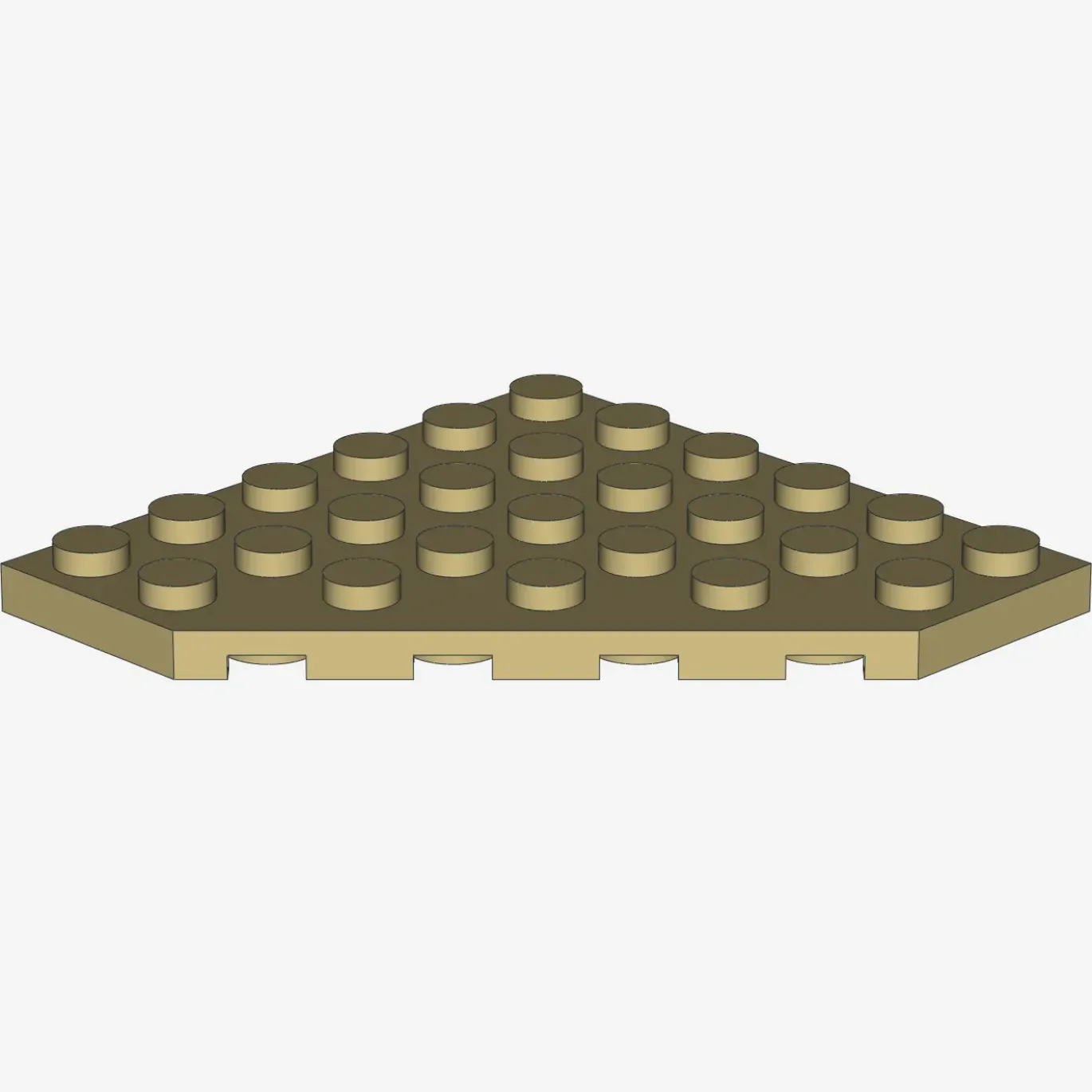 CORNER PLATE 6X6X45° X 15