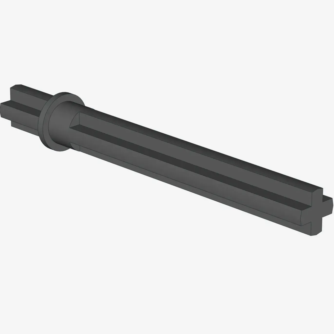 CROSS AXLE 5,5 WITH STOP 1M. X 100