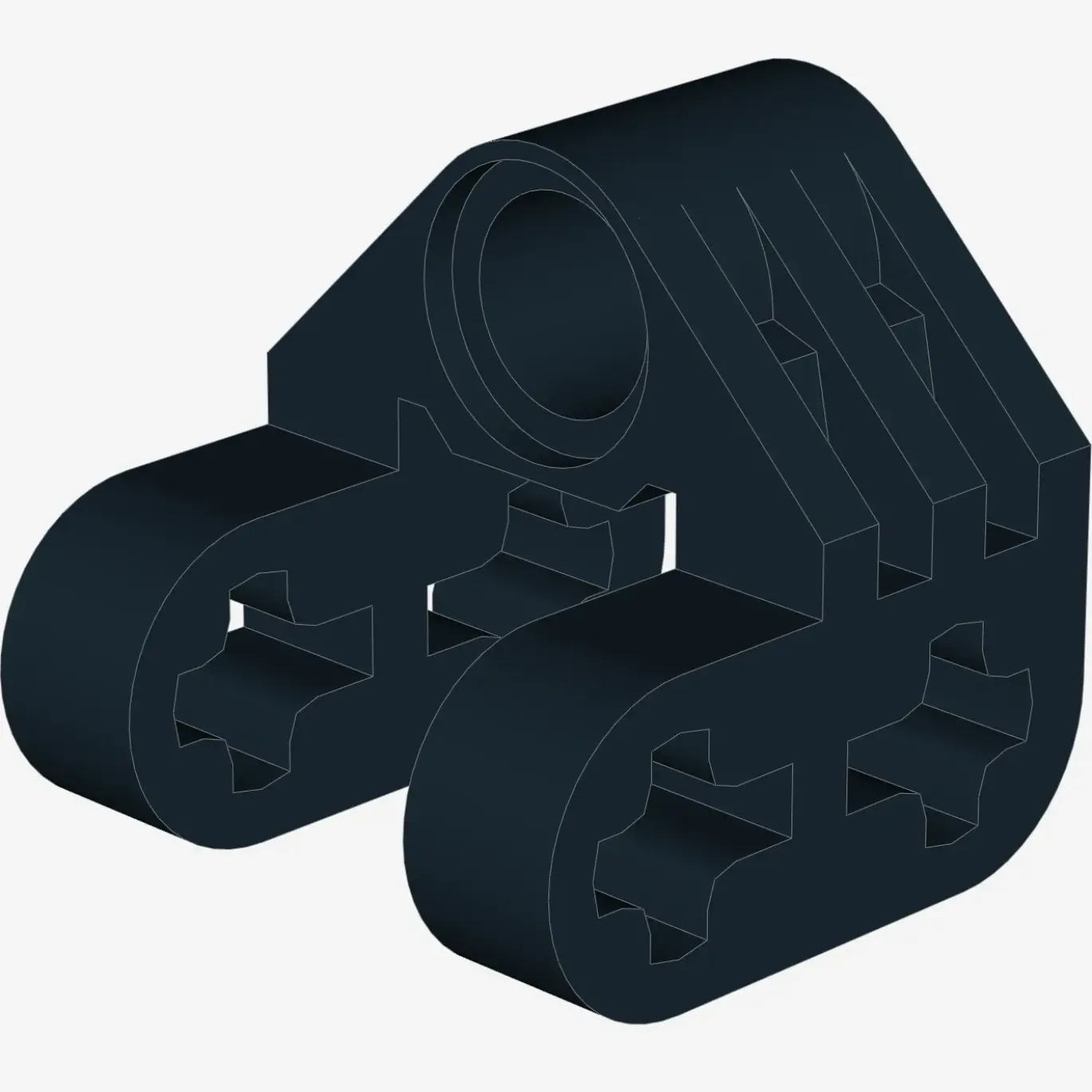 CROSS BLOCK/FORM 2X2X2 X 50
