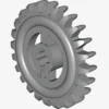 CROWN- AND GEAR WHEEL Z24 X 50