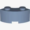 CURVED BRICK 2 KNOBS